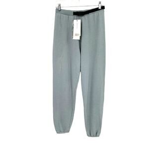 NWT John Elliott Women's Belted Vintage Fleece Sweatpants Size 2 Med LUNAR